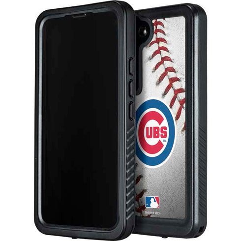MLB Chicago Cubs Game Ball Galaxy S24 Waterproof Case